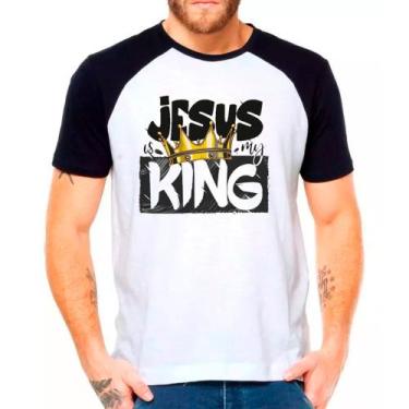 Imagem de Camiseta Gospel Evangélica Católica Masculina 01 - DESIGN CAMISETAS, M