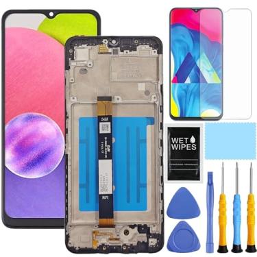 Imagem de Para Samsung Galaxy A03S A037u [Versão dos EUA] Tela de substituição com moldura para Samsung A03S A037u A037u1 Tela de substituição de tela LCD digitalizador Touch Screen com ferramentas de reparo de 6,5 polegadas