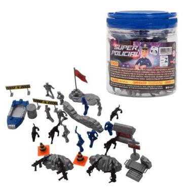 Imagem de Kit Divertido Operações Exército Soldadinhos Militar - Pica Pau