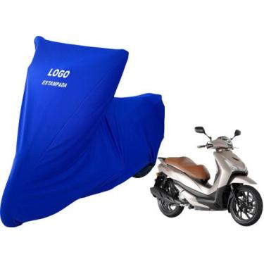 Imagem de Capa Para Proteger Motocicleta DafraCitycom HD 300 Com Logo - Mz, Azul