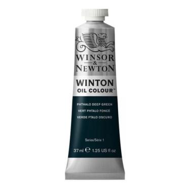 Imagem de Tinta Óleo Winton 37ml Winsor Newton 048 Phthalo Deep Green - Winsor &