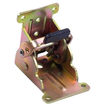 Imagem de Generic Suporte de Mesa com Dobradiça E Trava Automática, Freio Duplo Dourado