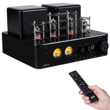 Imagem de Juson Audio JTA50 Amplificador de som AV Receiver valvulado Hifi Amp de nível básico com BT 5.0,remoto, AUX, COAX, entrada Phono e USB, saída de subwoofer, 2.1 canais para toca-discos (JTA50-BR)