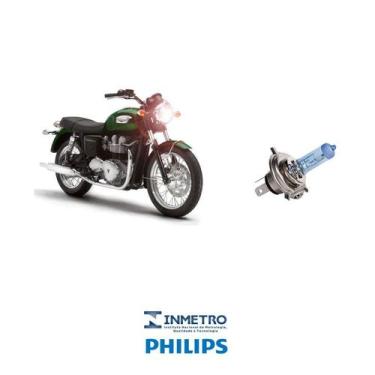 Imagem de Lâmpada CrystalVision Philips H4 TRIUMPH BONNEVILLE 865CC