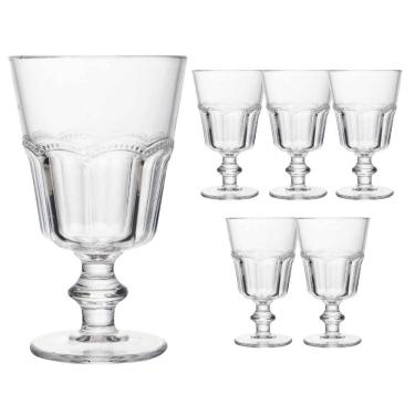 Imagem de Jogo 6 Taça De Vidro Para água Suco Refrigerante Belle Epoque 225ml Lyor