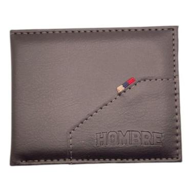 Imagem de Carteira Slim material sintético Minimalista RFID 3 Cartões CNH RG Mod
