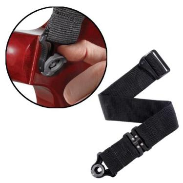 Imagem de Correia Guitarra AUTO LOCK Swivel atrás DADDARIO PWSALSV00