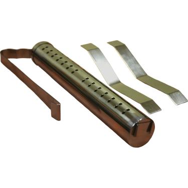 Imagem de Tubo de fumante Qtensils churrasqueira com alça e suportes