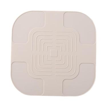 Imagem de DimyFew Tapete resistente ao calor de silicone, fritadeira de ar, accs de silicone de cozinha, protetor de, Bege