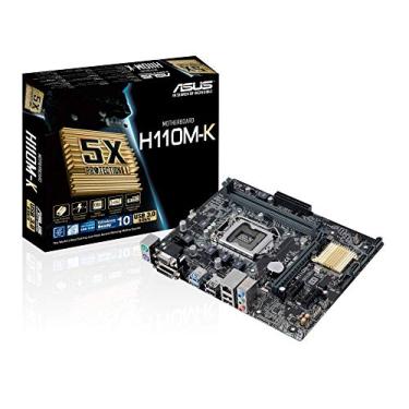 Imagem de ASUS Placas-mãe Micro ATX DDR4 LGA 1151 H110M-K