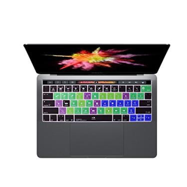 Imagem de Capa para teclado Apple Final Cut Pro X Shortcuts para Touch Bar MacBook Pro 13 polegadas M1/M2 MacBook Pro 14 polegadas (16 polegadas) M1 Pro M2 Max Touch Bar 13 15 polegadas 2016-2024