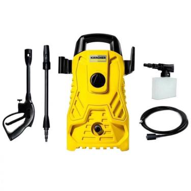 Imagem de Lavadora De Alta Pressão Karcher Compacta Amarelo Com Preto 110v