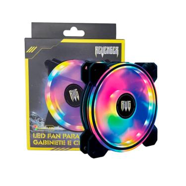 Imagem de Led Fan Rgb Cooler Para Gabinete Super Silencioso