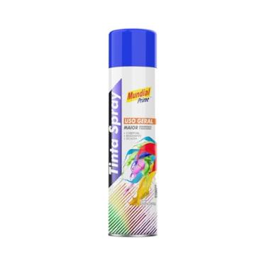 Imagem de Tinta Spray Uso Geral 400ml, MUNDIAL PRIME, Azul Bandeira, AE01000065