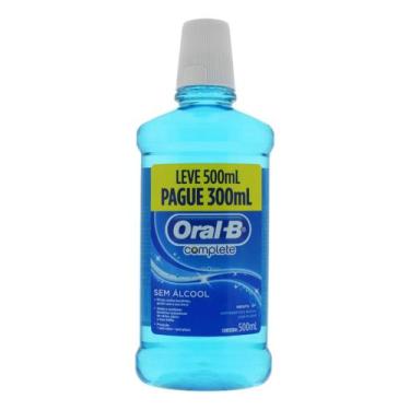 Imagem de Enxaguante bucal Oral-B Complete 4 em 1/ menta 500 ml