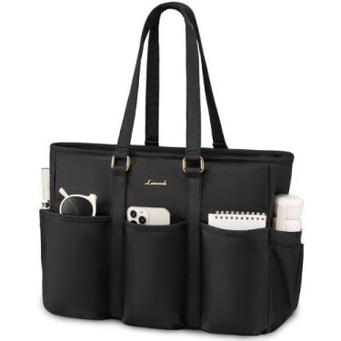 Imagem de Sacola para laptop LOVEVOOK para mulheres que trabalham com porta-copo