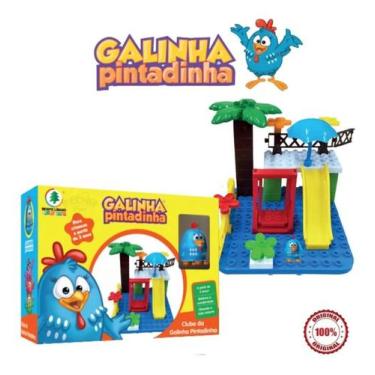 Imagem de Bloco de montar clube da galinha pintadinha - monte líbano