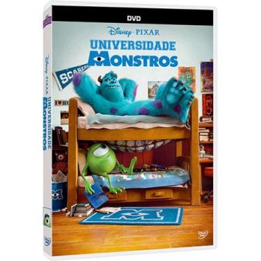 Imagem de DVD Universidade Monstros Disney Pixar