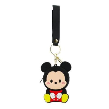 Imagem de Chaveiro Porta Moedas Mickey Silicone Tsum Tsum Infantil - Disney