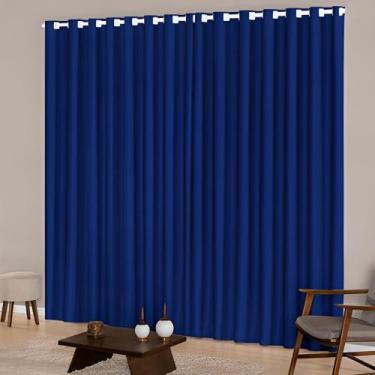 Imagem de Cortina Para Sala Quarto 3.00x2.50 Metros Varias Cores - Cida Enxovais