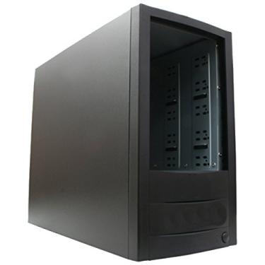 Imagem de Copystars Caixa duplicadora para construir torre Blu-ray-CD-DVD-duplicadora + fonte de alimentação (7 compartimentos)