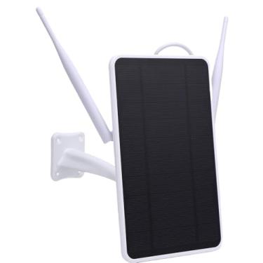Imagem de Depisuta 6W Router de Modem 4G LTE, Alimentado por Solar, Roteador Sem Fio Externo à Prova D'água IP66 Com Slot para Cartão SIM, Ponto de Acesso Solar de Hotspot Móvel, Repetidor de Wifi (Versão da