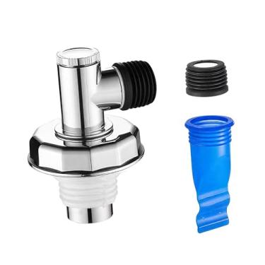 Imagem de Generic Adaptador de drenagem de piso, tampa de drenagem de dupla finalidade, conector de mangueira de para máquina de lavar, esfregão de banheiro, piscina,