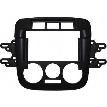 Imagem de Moldura Painel Dvd 2Din Vw Gol G4 Parati Saveiro - Preto