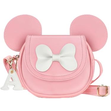 Imagem de CaseBot Bolsa infantil para meninas, linda bolsa estilo princesa para crianças de 2, 3, 4, 5, 6, 7, 8 anos, presente de aniversário/Natal, Rosa G