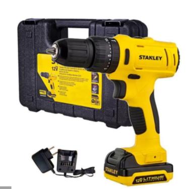 Imagem de Paraf/Furad Impacto 12V C/1 Baterias E Maleta Biv Stanley