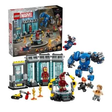 Imagem de LEGO Marvel - Laboratório do Homem de Ferro: Salão de Armaduras 76315
