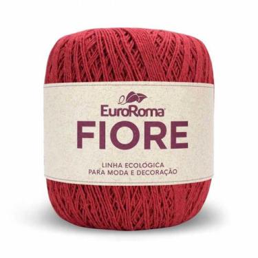 Imagem de Linha Fiore EuroRoma 8/4 150gr 500Mts, VERMELHO FIORE