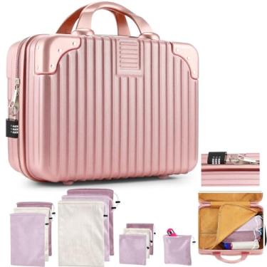 Imagem de Dansydaisy Estojo organizador de brinquedos para jogos adultos e 9 unidades de bolsas de armazenamento de brinquedos, caixa organizadora reutilizável para mulheres e homens, bolsa de 3 tamanhos para