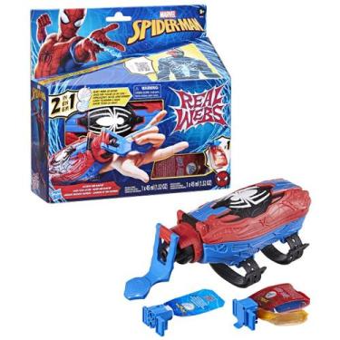 Imagem de Lançador real homem aranha webs ultimate 2 em 1 spider man - hasbro f8