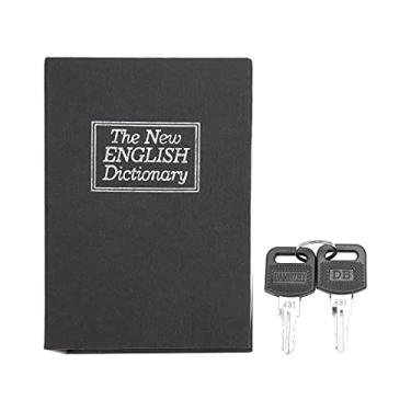Imagem de HEEPDD Reserve Bancos de Dinheiro, Mini -livro Dicionário de Aço Inoxidável Caixa de Dinheiro Em Forma de para Jóias Nan Nan