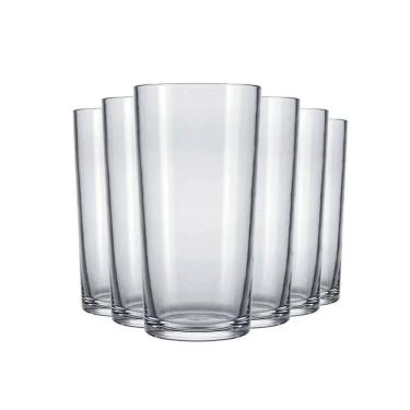 Imagem de Copo Long Drink Para Bar 390Ml 6 Unidades - Nadir 2603/103