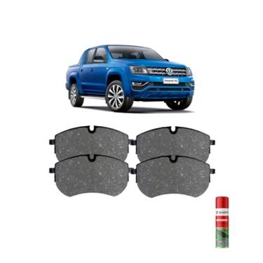 Imagem de Kit Pastilha Freio Diantheira VW Amarok 3.0 V6 18> + Wurth Anti Chio 300ml