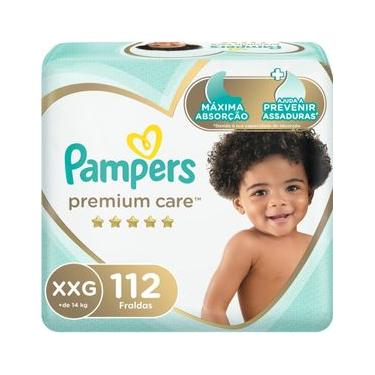 Imagem de Fralda Pampers Premium Care Topíssima XXG com 112un