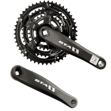 Imagem de Pedivela Triplo GTA 28/38/48 Dentes em Alumínio Braço 170mm Com Ponta Quadrada