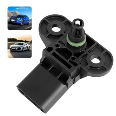 Imagem de AMZAUTO Sensor de pressão absoluta do coletor, sensor MAP de pressão de ar absoluta do coletor, substituição para 0261230234 140625T162810C, compatível com Audi Skoda