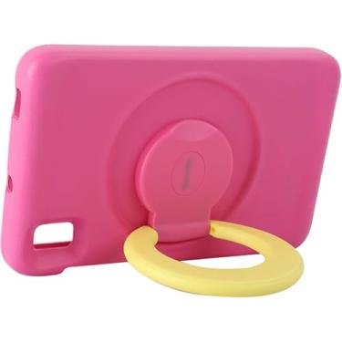Imagem de Yuxyiony Capa para Blackview Tab 6 Kids Capa protetora de silicone macio fosco (rosa)