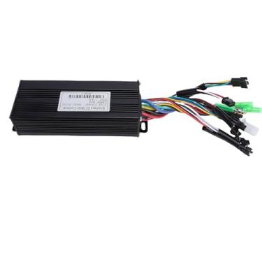Imagem de RiToEasysports Controlador de Velocidade, Controlador de Velocidade de Bicicleta Elétrica de Liga de Alumínio 30A 3 Modos Com Cabo de Luz para Motor de 1000w