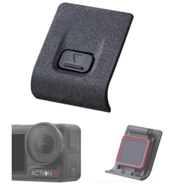 Imagem de Capa de porta USB-C de substituição para DJI OSMO Action 3/4/5 Pro, à prova de poeira e à prova d'água, capa de porta lateral, peça de reparo, acessórios de câmera, adequada para câmeras DJI OSMO