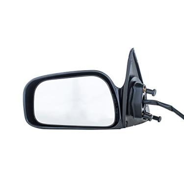 Imagem de Dependable Direct Espelho lateral do motorista se encaixa com Toyota Camry (1997-2001) sem aquecimento não dobrável ajuste de potência externa porta de substituição (nº VIN começando com 1 apenas