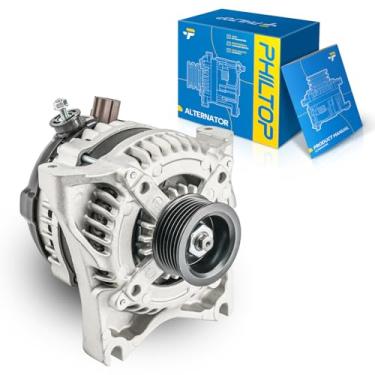 Imagem de PHILTOP Alternador compatível com 2009-2010 150 4.6/5.4L (EngVIN: 8/V), Expedição/Navegador 2009-2010, 11292N, 150Amp, CW, S6