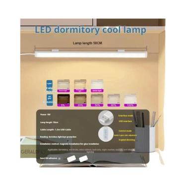 Imagem de Lâmpada De Leitura LED Dimmable Com Tubo De Luz, 3 Cores, Plugue Magné