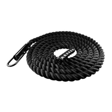 Imagem de Generic Equipamento de corda para escalada, treinamento físico ao ar livre em casa, saltos, batalhas, exercícios na academia, cordas pesadas, combates com, 12m