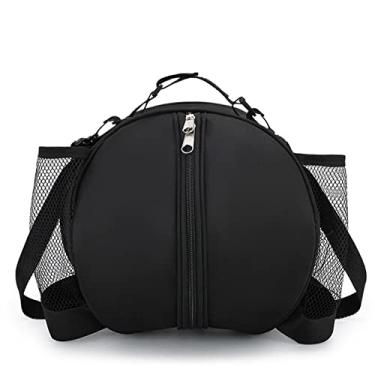 Imagem de Bolsa de Esportes para Basquete Futebol Americano e Vôlei com Bolsos Garrafa Água Cinto Ombro Ajustável Tecido Oxford Vi