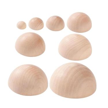 Imagem de oshhni Conjunto de 8 Prensas para Pratos de Cerâmica, Ideal para Iniciantes e Artesanato, Prensa de Madeira para Topo de Pratos e Tigelas.