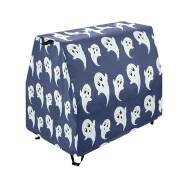 Imagem de Qilmy Halloween Boo Kids Water Table Cover, Duty Waterproof Patio Table Covers for Outdoor Toddler Splash Tables, UV Resistant & Dustproof Play Table Protector, Cover Only